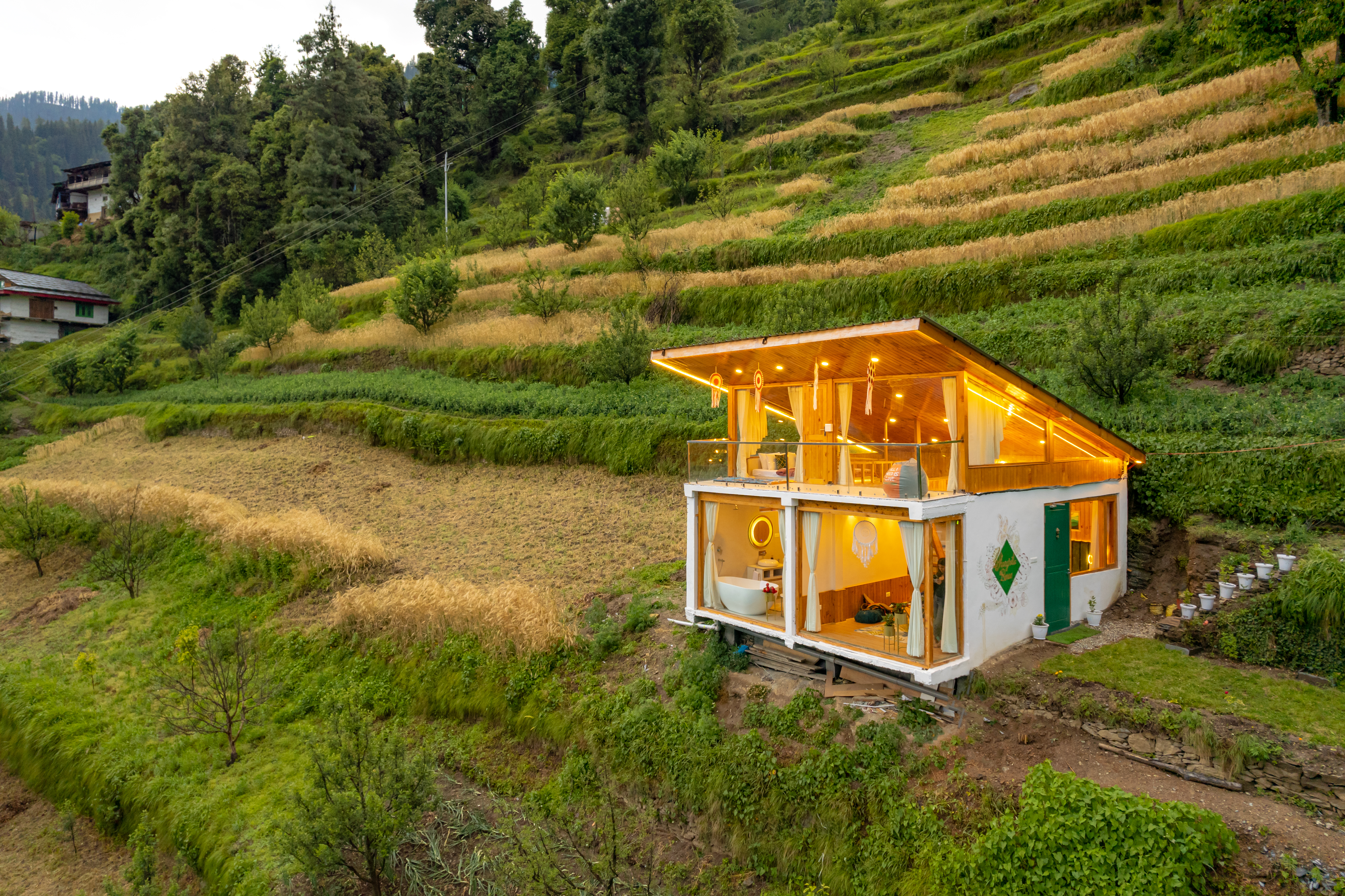 Shangri-La Renao in the Jibhi valley, Himachal Pradesh, India